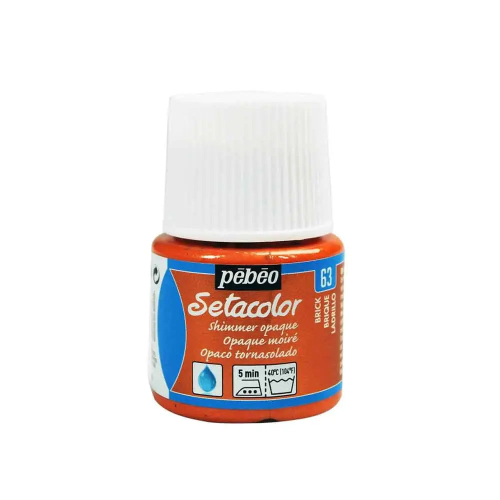 Pebeo Setacolor Opaque & Shimmer Fabric Paint 45ml - For Textiles